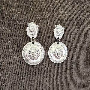 Fashion Lion dangle earrings